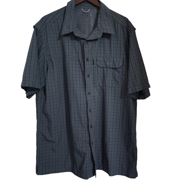 Eddie Bauer Other - 3/$25 Eddie Bauer Breathable Short Sleeve Plaid Shirt - XL Tall